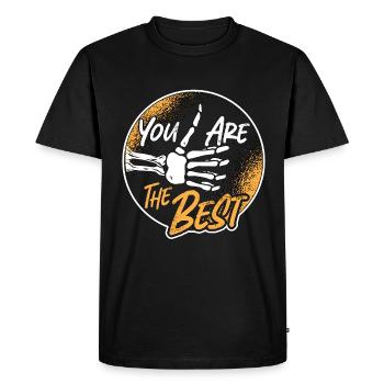 Radiologist Your Are The Best Radiology X-Ray Tech - Men's Premium Organic T-Shirt - black - Front - Nico (187cm)