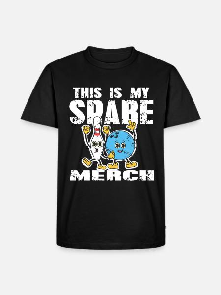 This is my Spare merch - Men's Premium Organic T-Shirt - black