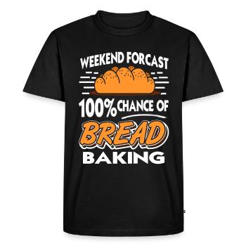 Weekind a perdu 100% de chances de cuire du pain - T-shirt Premium bio Homme - noir - Devant - Nico (187cm)
