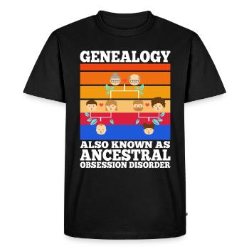 Trouble obsessionnel ancestral - T-shirt Premium bio Homme - noir - Devant - Nico (187cm)