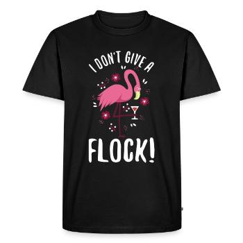 Je ne donne pas de troupeau - T-shirt Premium bio Homme - noir - Devant - Nico (187cm)