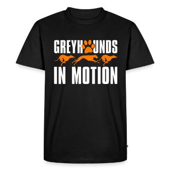 Greyhound Racing Greyhounds Race Greyhound Racer - T-shirt Premium bio Homme - noir - Devant - Nico (187cm)