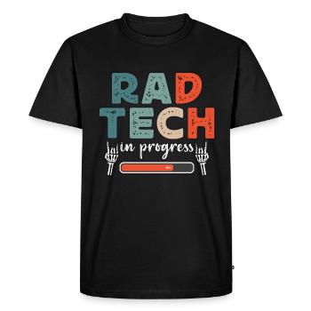 X-ray Tech Rad Tech In Radiology X-ray Technician - Men's Premium Organic T-Shirt - black - Front - Nico (187cm)