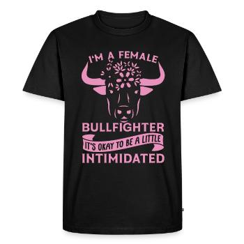 Tauromachie Je suis une torero Clown de rodéo - T-shirt Premium bio Homme - noir - Devant - Nico (187cm)