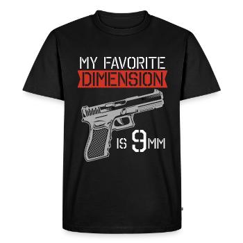 Gunsmith My Favorite Dimension Gun Fixer Gunsmiths - Men's Premium Organic T-Shirt - black - Front - Nico (187cm)