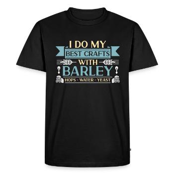 Beer Brewing I Do My Best Crafts Hops Beer Brewer - Men's Premium Organic T-Shirt - black - Front - Nico (187cm)