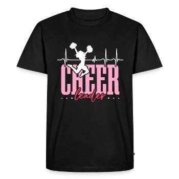 Cheerleading Cheerleader Cheer Squad Cheering - Men's Premium Organic T-Shirt - black - Front - Nico (187cm)
