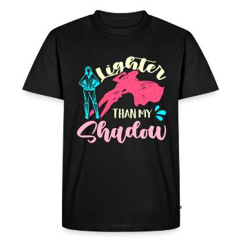 Mental Health Lighter Than My Shadow Health Care - Men's Premium Organic T-Shirt - black - Front - Nico (187cm)