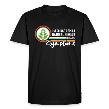 Herbalism I'm Going To Find Apothecary Herbalist - Men's Premium Organic T-Shirt - black - Front - Nico (187cm)