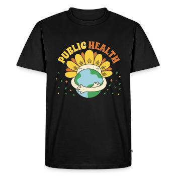Épidémiologiste en santé publique Infirmières Agents de santé - T-shirt Premium bio Homme - noir - Devant - Nico (187cm)