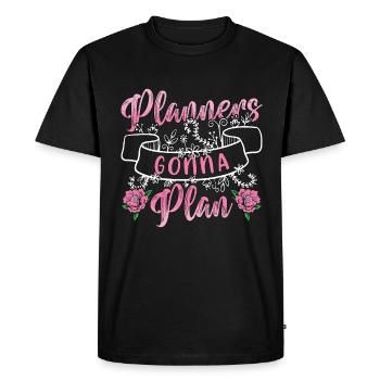 Wedding Planners going to Plan Wedding Coordinator - Men's Premium Organic T-Shirt - black - Front - Nico (187cm)
