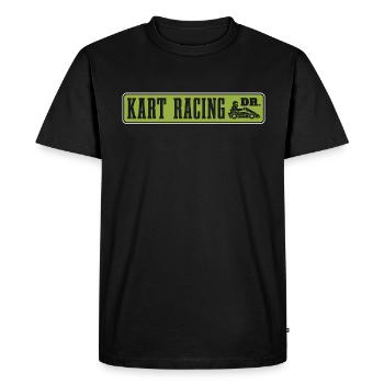 Kart Racing Dr. Motorsport Car Racing Kart Race - Men's Premium Organic T-Shirt - black - Front - Nico (187cm)