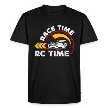 RC Model Racing Race Time RC Time Radio Controlled - Men's Premium Organic T-Shirt - black - Front - Nico (187cm)