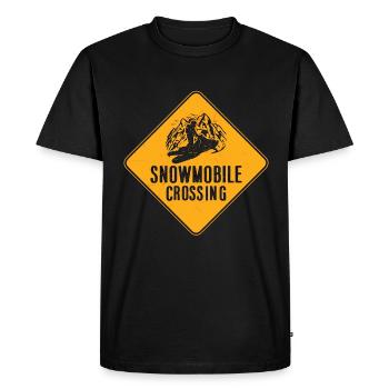 Snowmobile Racing Snowmobile Crossing Motorsport - Men's Premium Organic T-Shirt - black - Front - Nico (187cm)