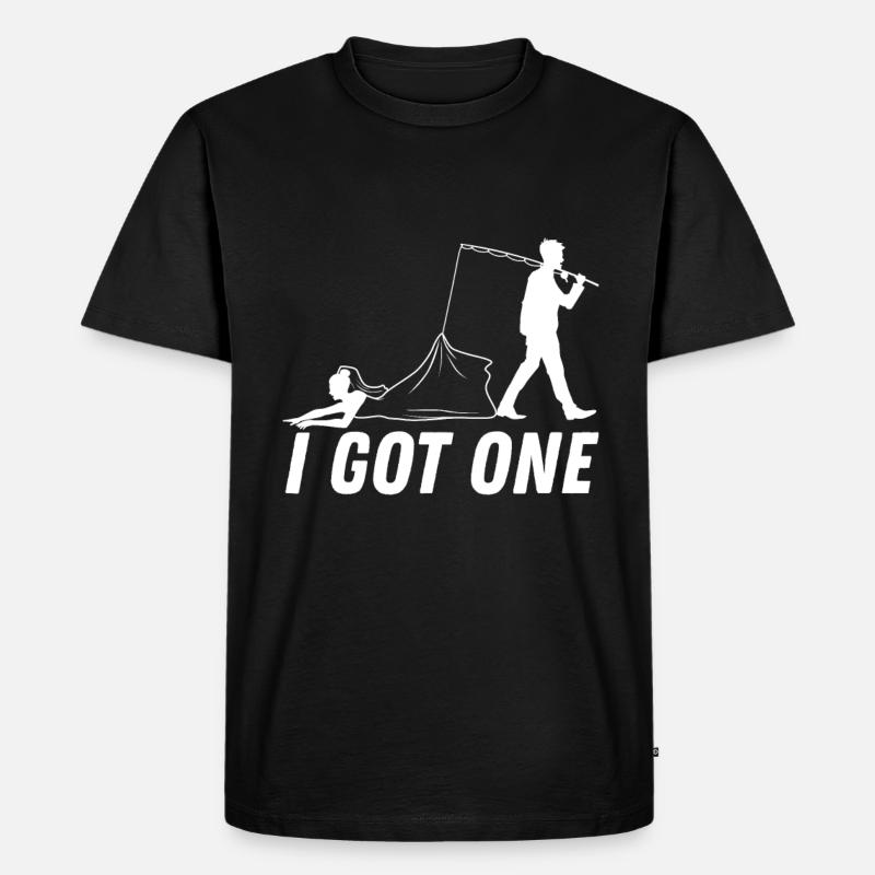 I Got One Bräutigam - Männer Premium Bio T-Shirt - Schwarz