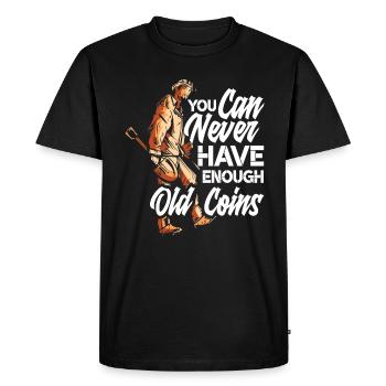 Détecteur de métaux à sondage amusant - T-shirt Premium bio Homme - noir - Devant - Nico (187cm)