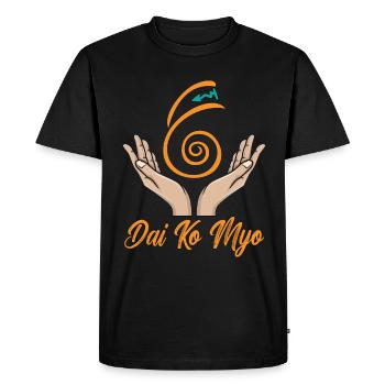 Reiki Dai Ko Myo Energy Healing Reiki Traitement Reiki - T-shirt Premium bio Homme - noir - Devant - Nico (187cm)