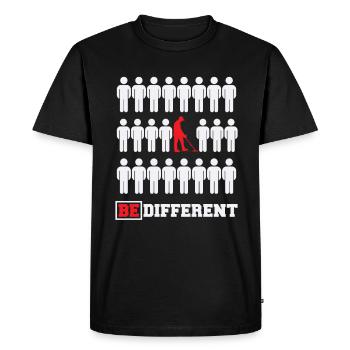 Détecteur de métaux à sondage amusant - T-shirt Premium bio Homme - noir - Devant - Nico (187cm)