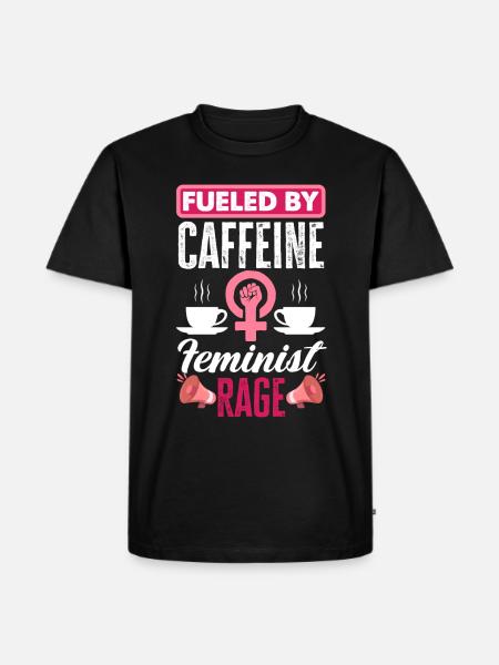 Feminism Feminist - Men's Premium Organic T-Shirt - black