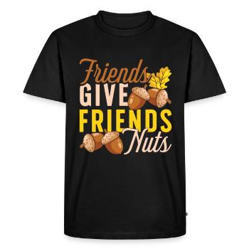 Surrogacy Friends Give Friends Nuts Surrogate Mama - Men's Premium Organic T-Shirt - black - Front - Nico (187cm)