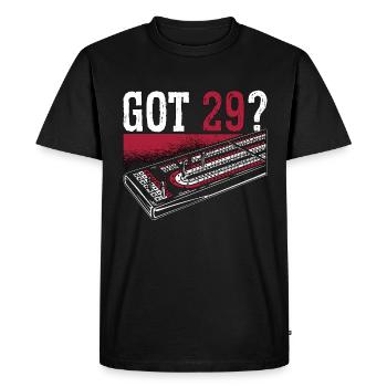 Cribbage Got 29 Crib Loves Board Game Tournament - Men's Premium Organic T-Shirt - black - Front - Nico (187cm)