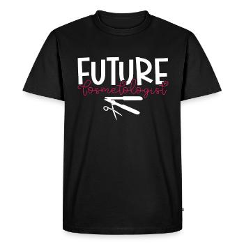 Cosmétologie Futur Cosmétologue Services de Beauté - T-shirt Premium bio Homme - noir - Devant - Nico (187cm)