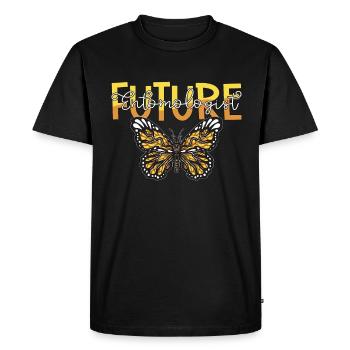 Futur entomologiste entomologiste Chercheur en insectes - T-shirt Premium bio Homme - noir - Devant - Nico (187cm)