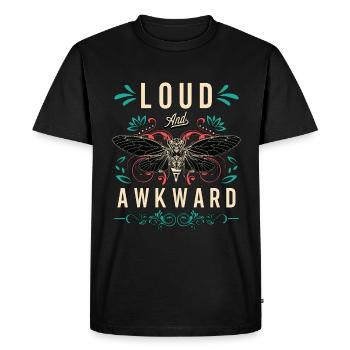 Cicadas Loud And Awkward Loves Periodical Cicada - Men's Premium Organic T-Shirt - black - Front - Nico (187cm)