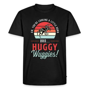 Tarantulas Aw You're Looking A Little Down Spider - Men's Premium Organic T-Shirt - black - Front - Nico (187cm)