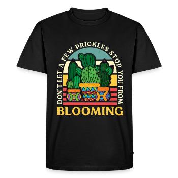 Succulentes Ne laissez pas quelques piquants arrêter votre jardin - T-shirt Premium bio Homme - noir - Devant - Nico (187cm)