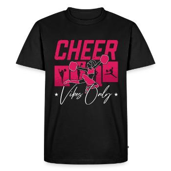 Dance Moves Cheer Vibes Only Breakdance Dancing - Men's Premium Organic T-Shirt - black - Front - Nico (187cm)