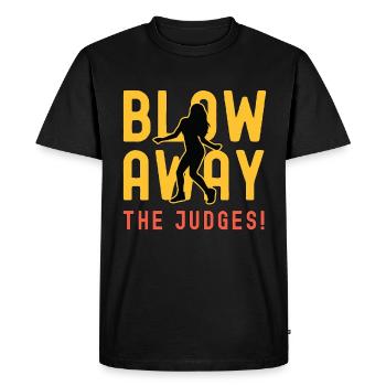 Dance Moves Blow Away The Judges Loves Dancing - Men's Premium Organic T-Shirt - black - Front - Nico (187cm)