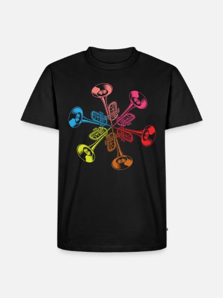 Trumpet Trumpeter Trumpet Player - Men's Premium Organic T-Shirt - black