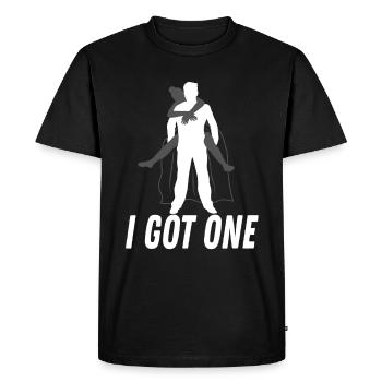J’ai un marié - T-shirt Premium bio Homme - noir - Devant - Nico (187cm)