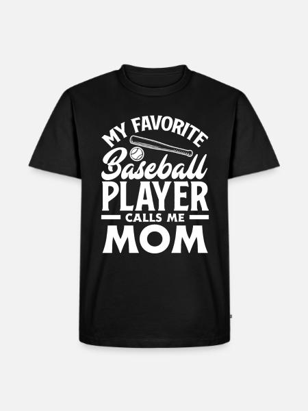 Funny Baseball - Men's Premium Organic T-Shirt - black