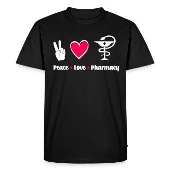 Apothecary Apothecary Apothecary Pharmacy Gift - Men's Premium Organic T-Shirt - black - Front - Nico (187cm)