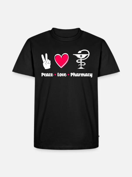 Apothecary Apothecary Apothecary Pharmacy Gift - Men's Premium Organic T-Shirt - black