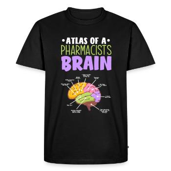 Apothecary Apothecary Apothecary Pharmacy Gift - Men's Premium Organic T-Shirt - black - Front - Nico (187cm)