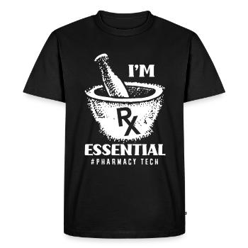 Apothecary Apothecary Apothecary Pharmacy Gift - Men's Premium Organic T-Shirt - black - Front - Nico (187cm)