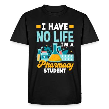 Apothecary Apothecary Apothecary Pharmacy Gift - Men's Premium Organic T-Shirt - black - Front - Nico (187cm)
