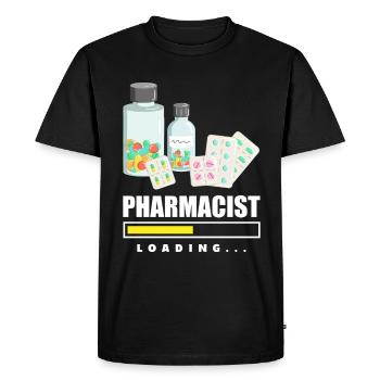Apothecary Apothecary Apothecary Pharmacy Gift - Men's Premium Organic T-Shirt - black - Front - Nico (187cm)