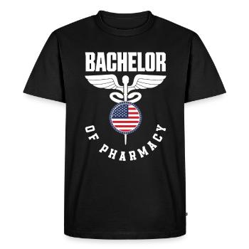 Apothecary Apothecary Apothecary Pharmacy Gift - Men's Premium Organic T-Shirt - black - Front - Nico (187cm)