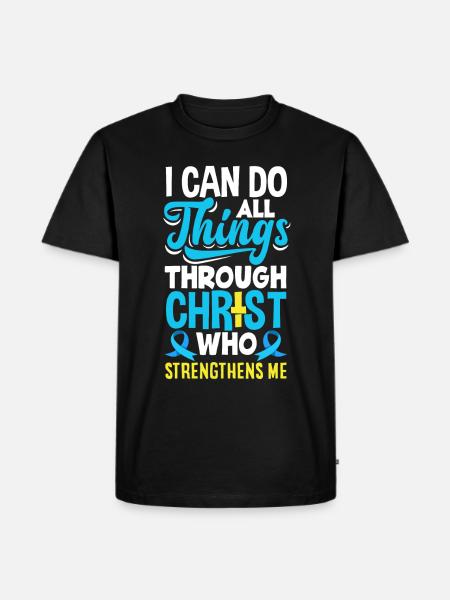 T1D Diabetes Type 1 Diabetic Gift - Men's Premium Organic T-Shirt - black