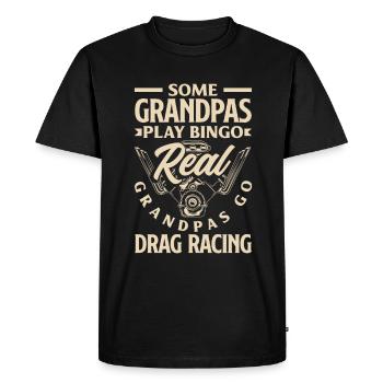 Cadeau de course de voiture drôle de course automobile - T-shirt Premium bio Homme - noir - Devant - Nico (187cm)
