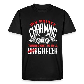 Cadeau de course de voiture drôle de course automobile - T-shirt Premium bio Homme - noir - Devant - Nico (187cm)