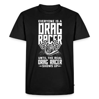 Cadeau de course de voiture drôle de course automobile - T-shirt Premium bio Homme - noir - Devant - Nico (187cm)