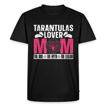 L’amant de la tarentule Maman L’idole L’amant de l’araignée - T-shirt Premium bio Homme - noir - Devant - Nico (187cm)