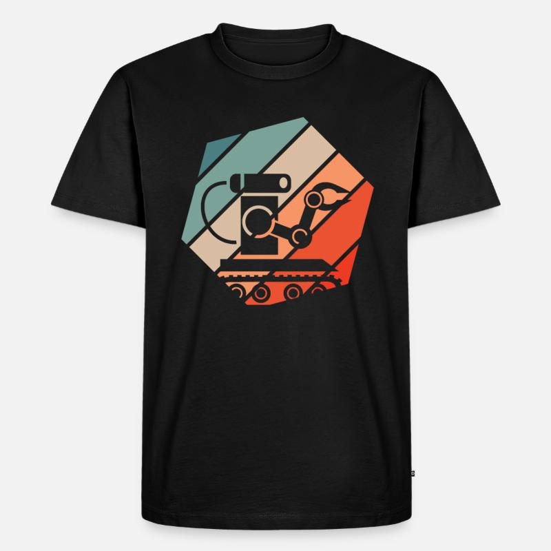 Robotics Robot Programmer - Men's Premium Organic T-Shirt - black