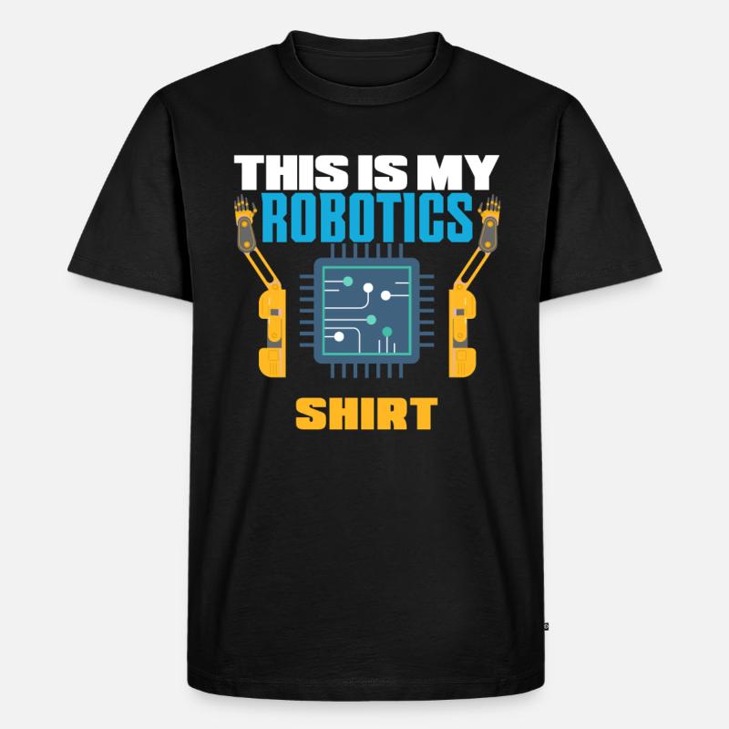 Robotics Robot Programmer - Men's Premium Organic T-Shirt - black