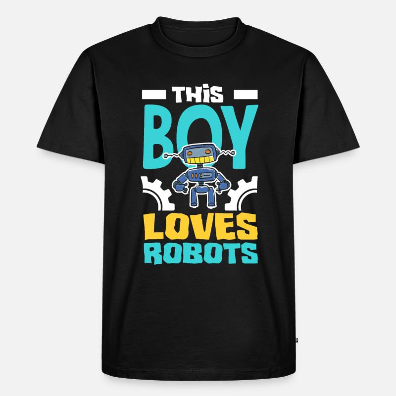 Robotics Robot Programmer - Men's Premium Organic T-Shirt - black
